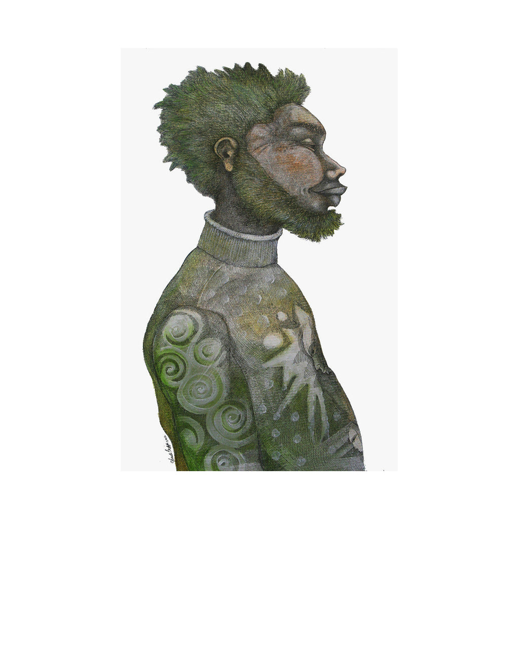 Man With Green Hair — Website Primary