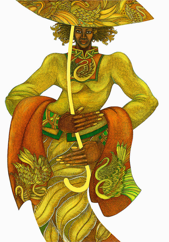 The Yellow Umbrella — artwork image