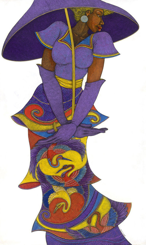The Purple Umbrella — artwork image