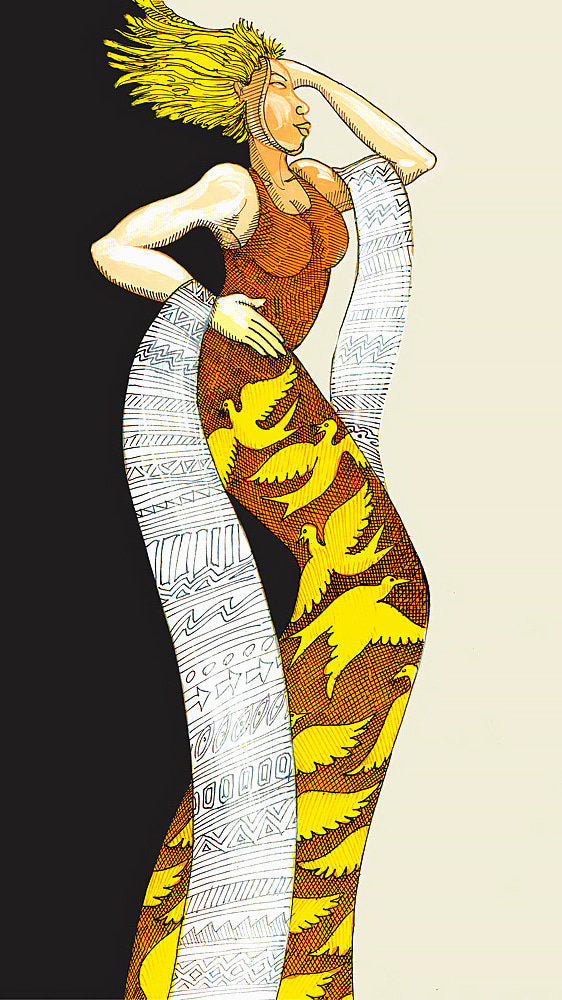 Yellow Lady — artwork image